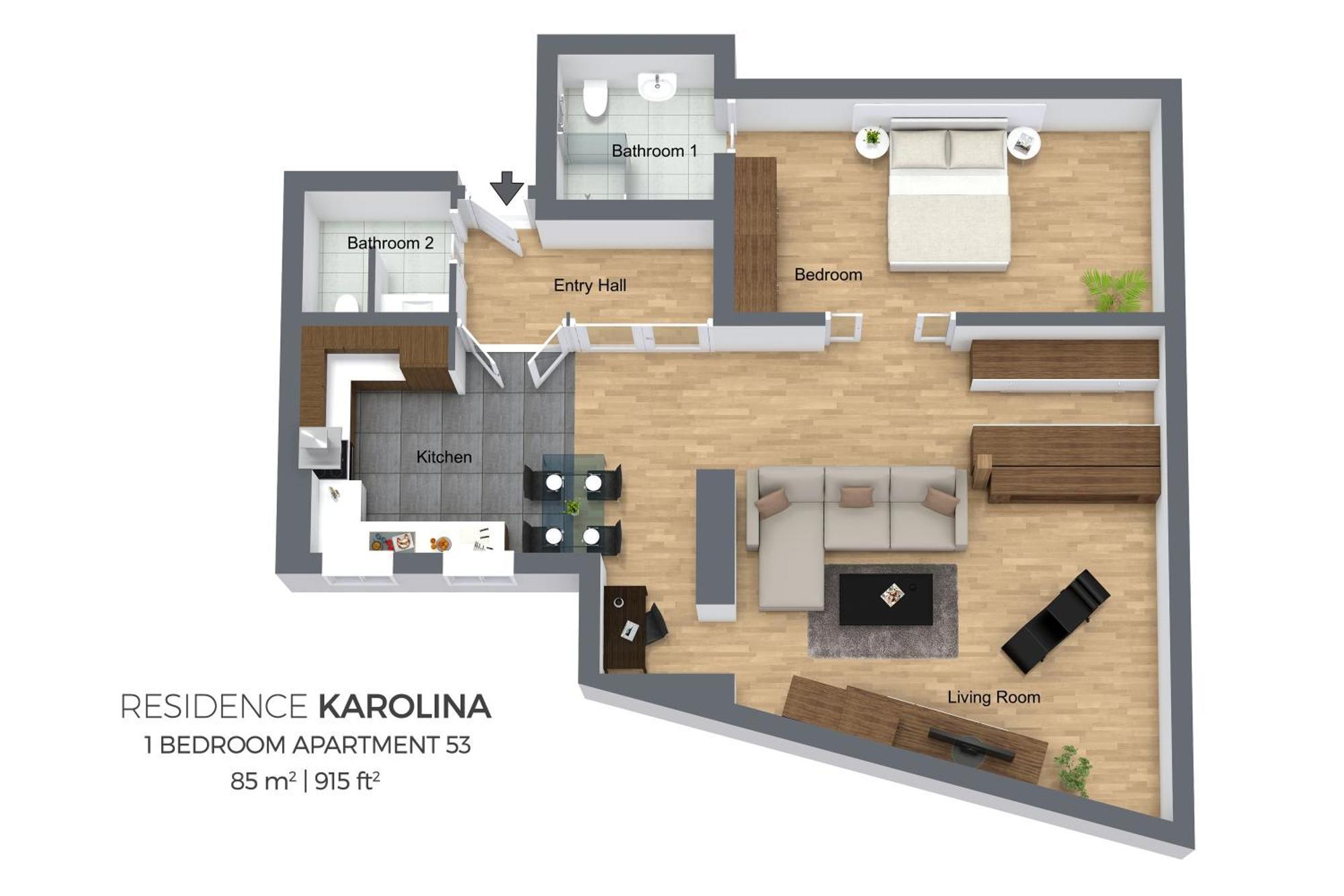 Residence Karolina Praga Camera foto